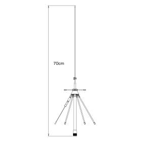 Diamond D220S Mobile Mini Discone