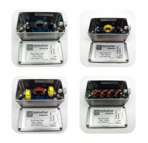 Band pass filters for HF