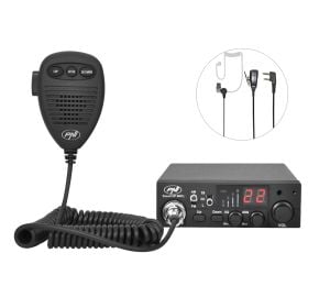 PNI Escort HP 8001L multi-standard mobile CB radio +headset