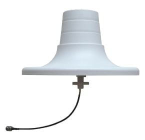 Indoor ceiling antenna omnidirectional, multiband, 380-2700 MHz