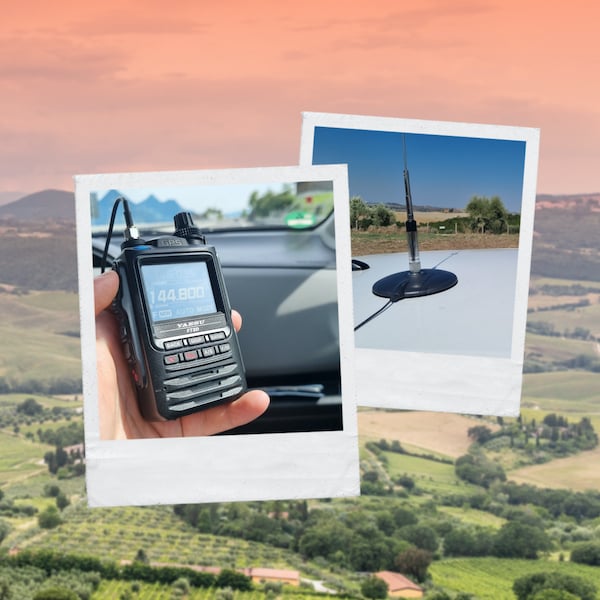 Amateur Radio Adventure in Tuscany: On the Road with VHF